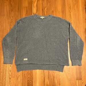 Simply Southern Super Soft Sweater Womens Large blue Pullover Long‎ Sleeve